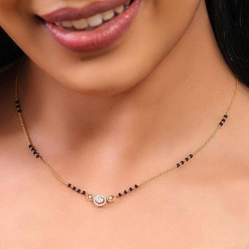 Mangalsutra- CZ Mangalsutra- Bollywood Style Mangalsutra- American Diamond Mangal SUtra