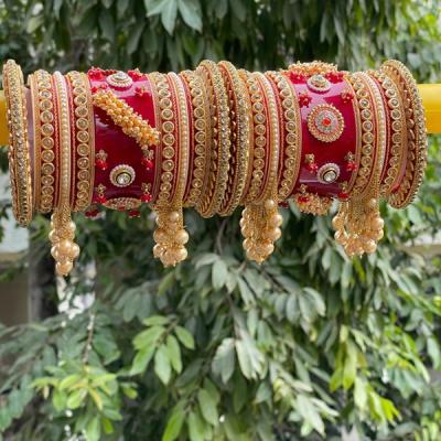 Rajwadi Chuda Bangles- Bridal Bangles