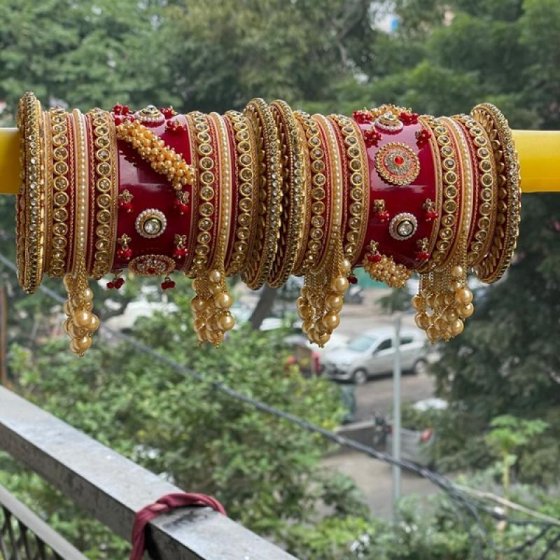 Rajwadi Chuda Bangles- Bridal Bangles