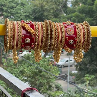 Rajwadi Chuda Bangles- Bridal Bangles