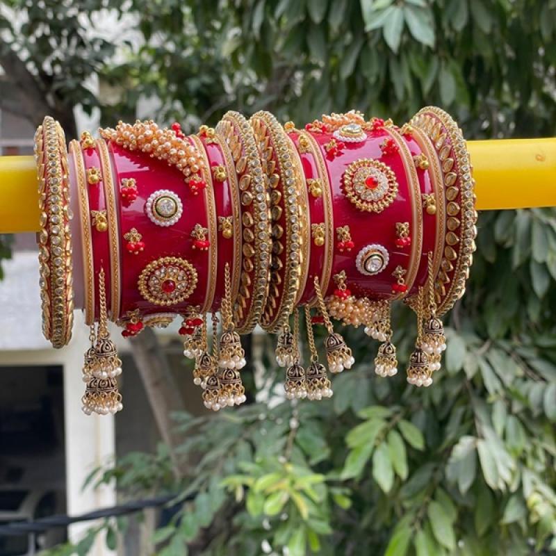 Rajwadi Chuda Bangles- Rajasthani Wedding Bangles