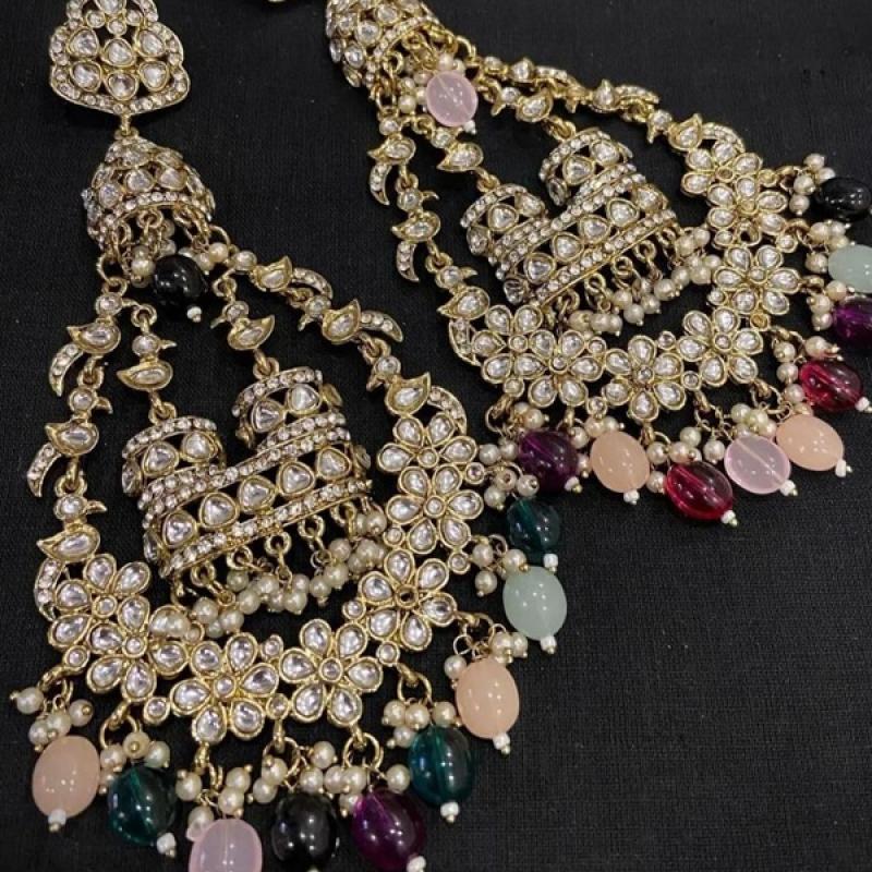 Oversized Chandbali- Trending Jhumka