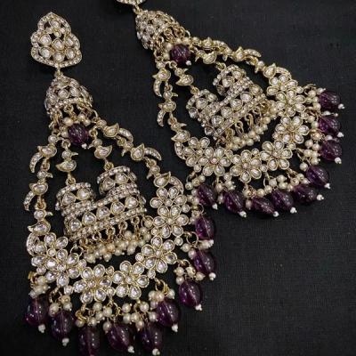 Oversized Chandbali- Trending Jhumka