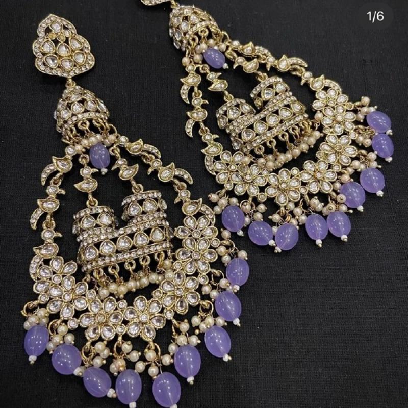 Oversized Chandbali- Trending Jhumka