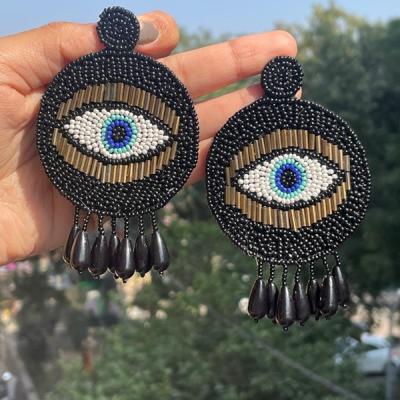 Handwork Earrings- Trendy Jewellery- Black Earrings