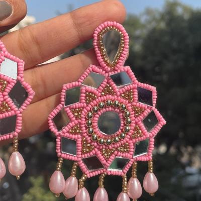 Trendy Earrings- Handwork Earrings for haldi Mehandi